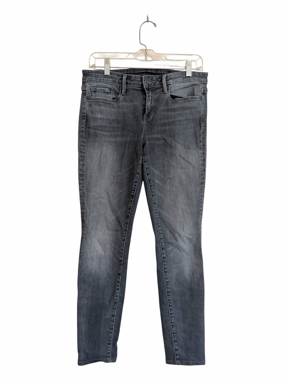 Vince Riley Skinny Jeans Dark Grey/Washed Black Mid Rise Size 28